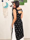 Suhani Shell Lace Kurti - Black