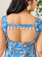Blue Mist Designer Kurti