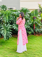 Khushboo Floral Lace Kurti