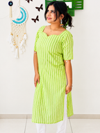 Lime Grace Office Kurti