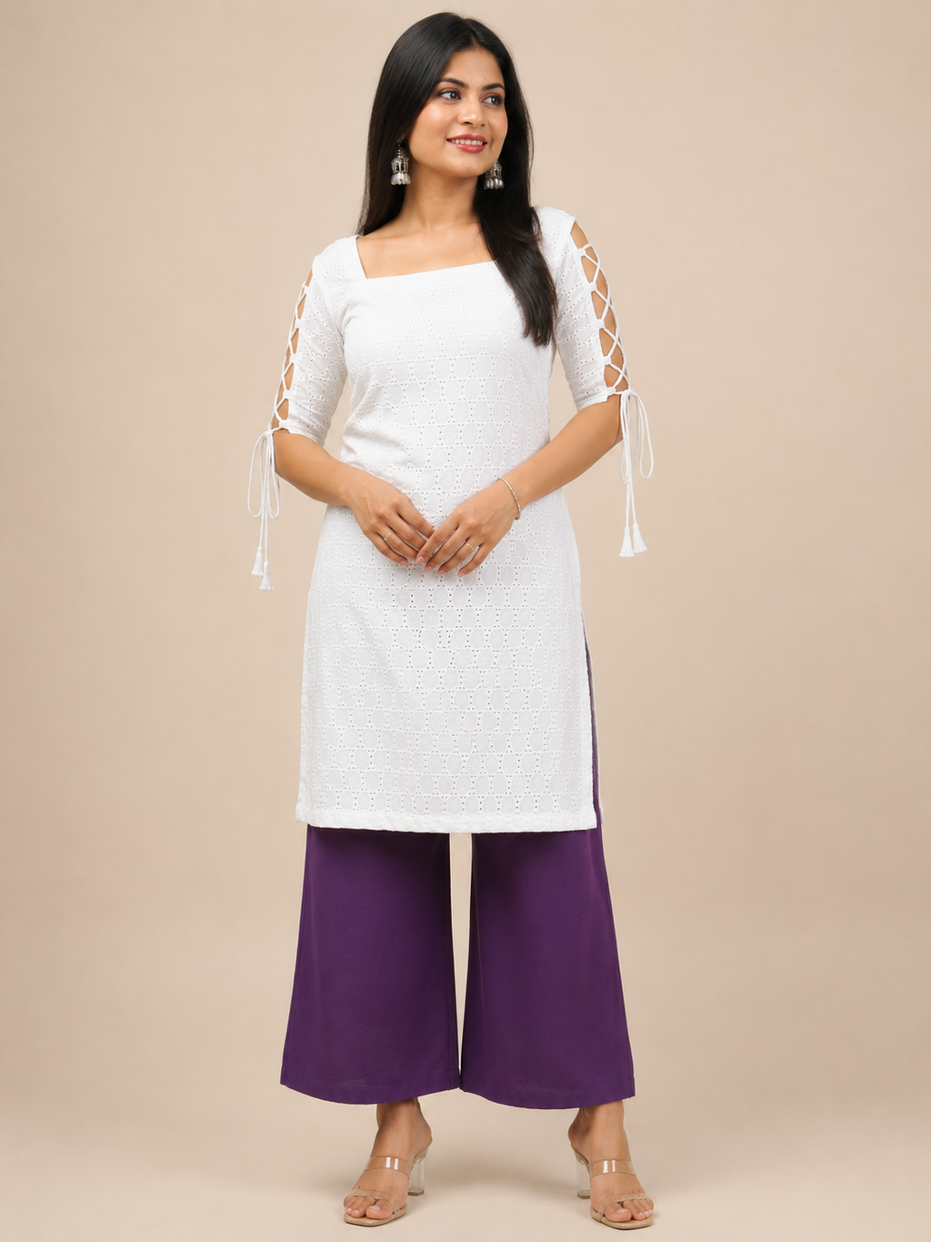 Sitara Dori Sleeve Kurti