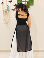 Shyama Sheer Shell Lace Kurti