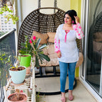 Aadhya Pink Chikankari Corset Kurti