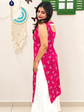 Suhani Shell Lace Kurti - Pink