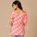Blush Lotus Dori Sleeve Kurti