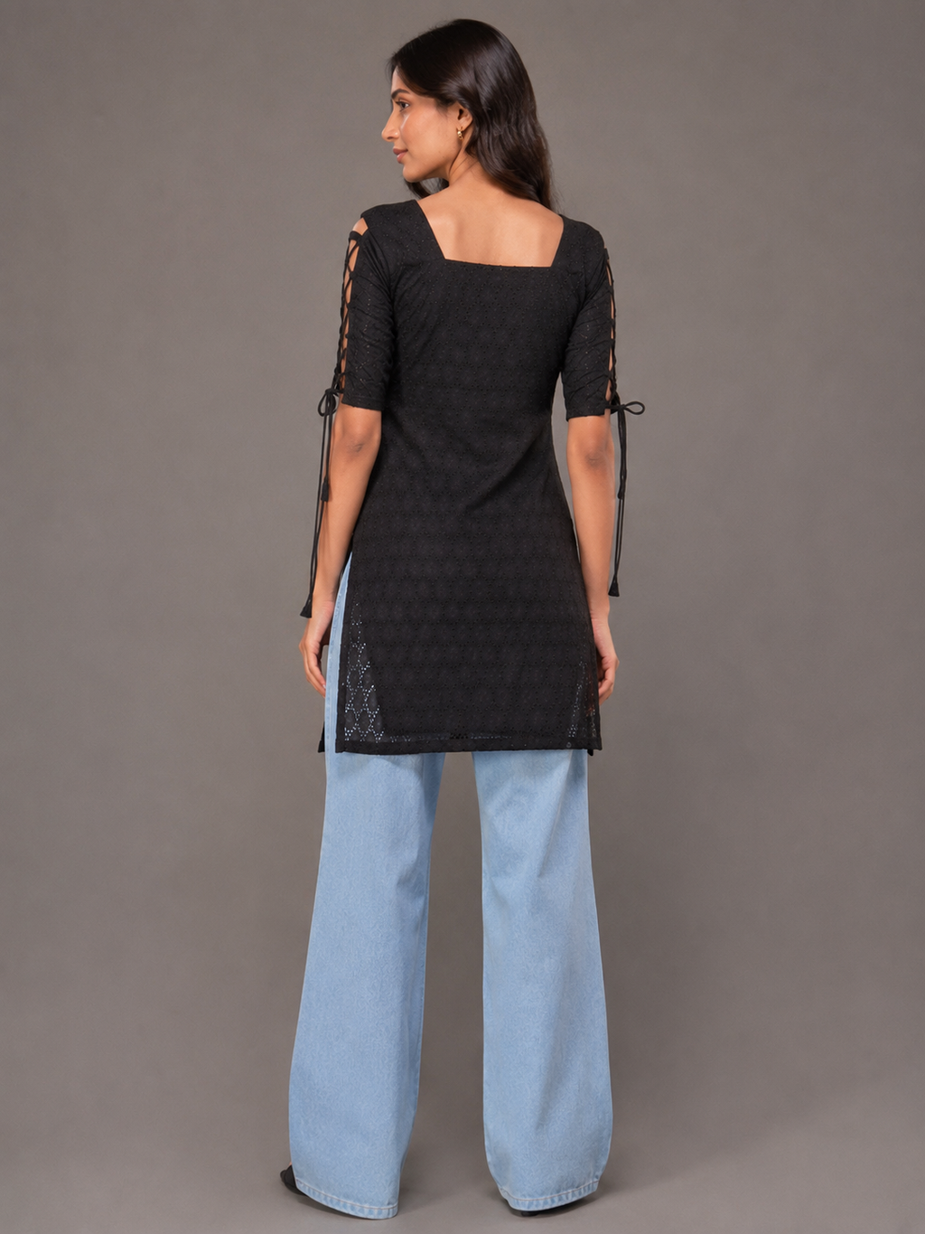 Sanwari Dori Sleeve Kurti