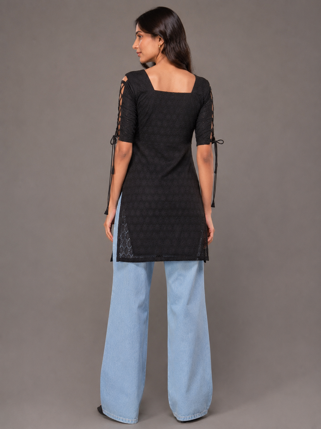 Sanwari Dori Sleeve Kurti