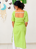 Lime Grace Office Kurti