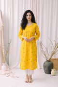 Sunlit Meadow Office Kurta