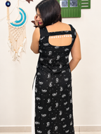 Suhani Shell Lace Kurti - Black