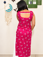 Suhani Shell Lace Kurti - Pink