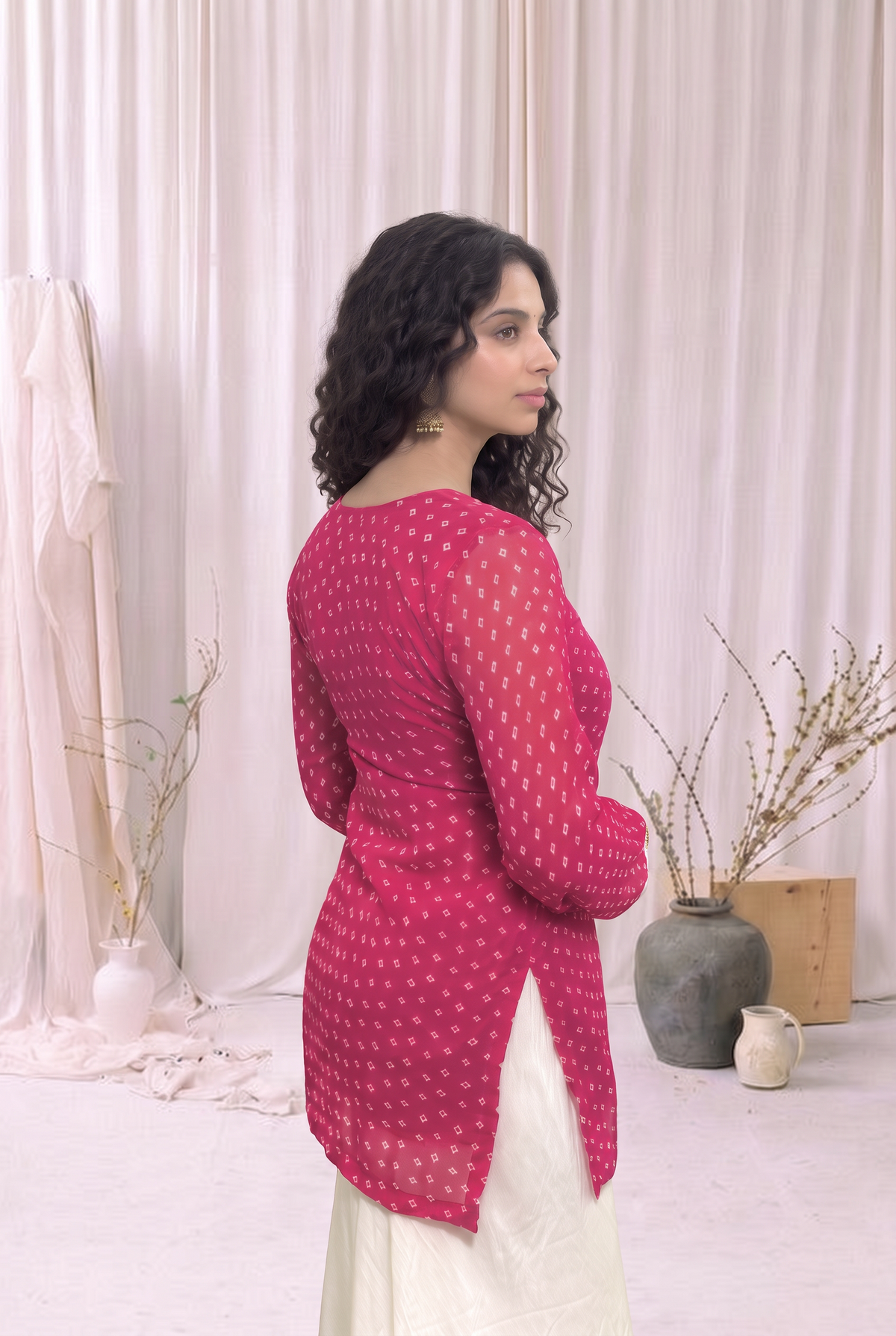 Rani Kota Doria Kurti