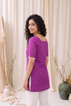 Lavina Pearl Sleeve Kurti