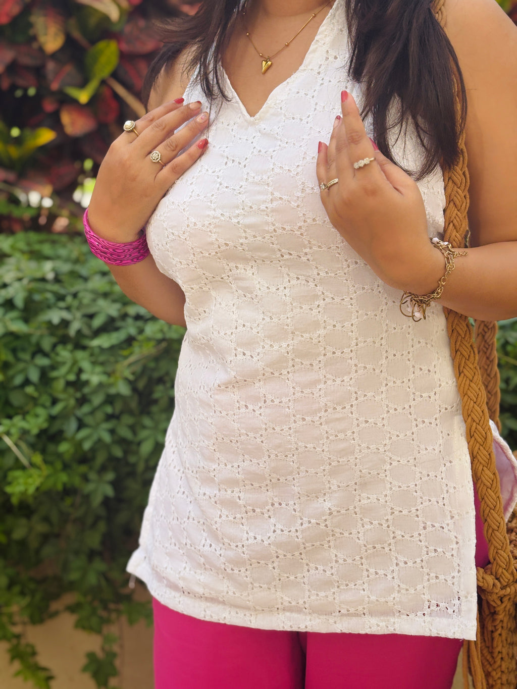 Hansika Backless Corset Top