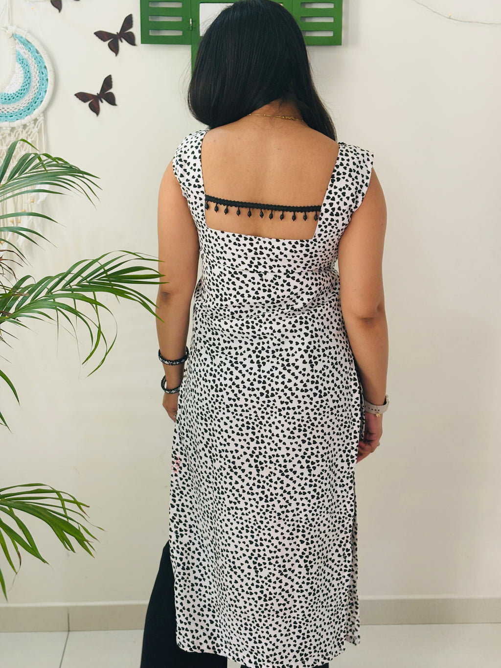 Noir Hearts Muse Kurti