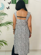 Noir Hearts Muse Kurti
