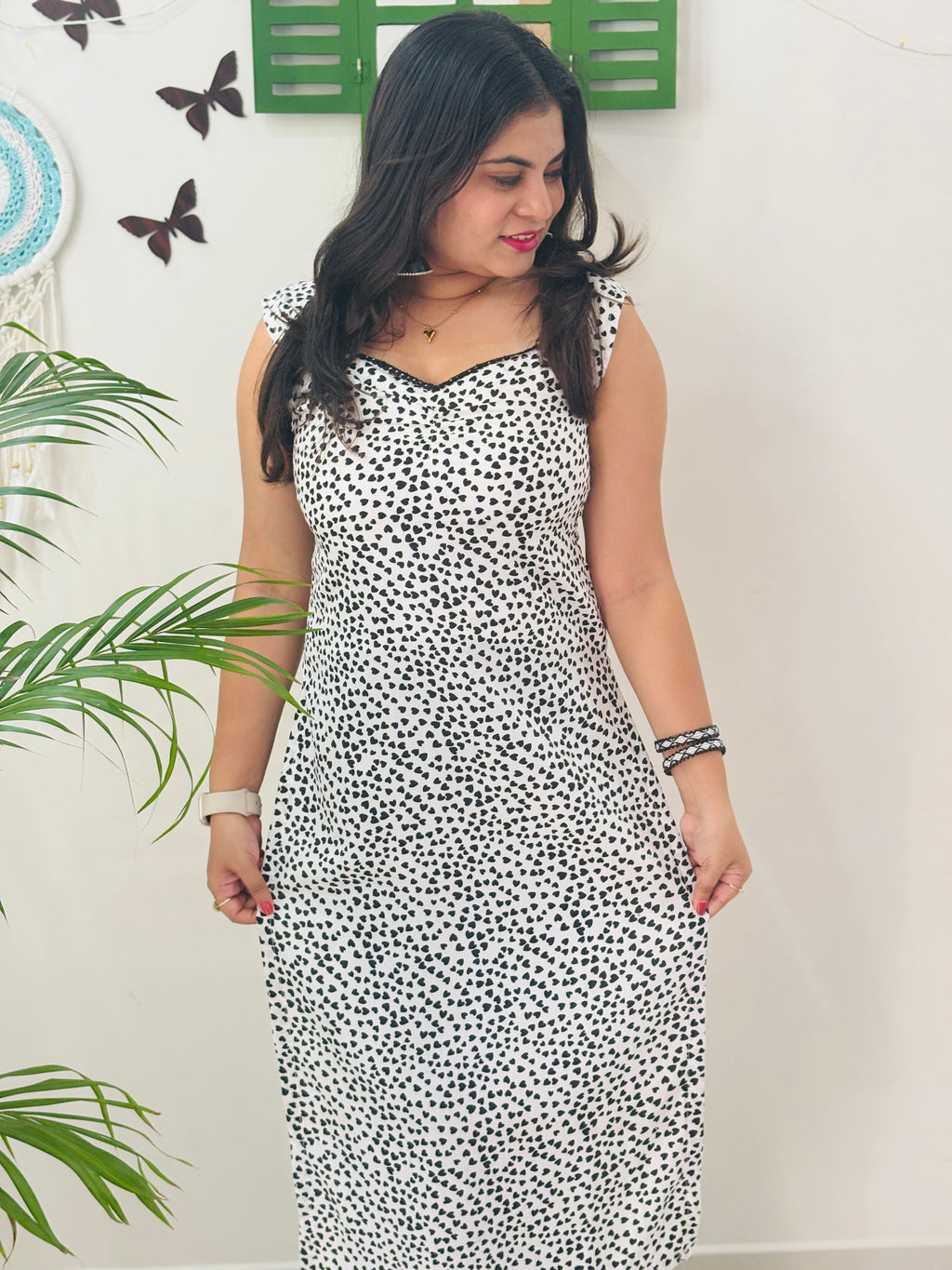 Noir Hearts Muse Kurti