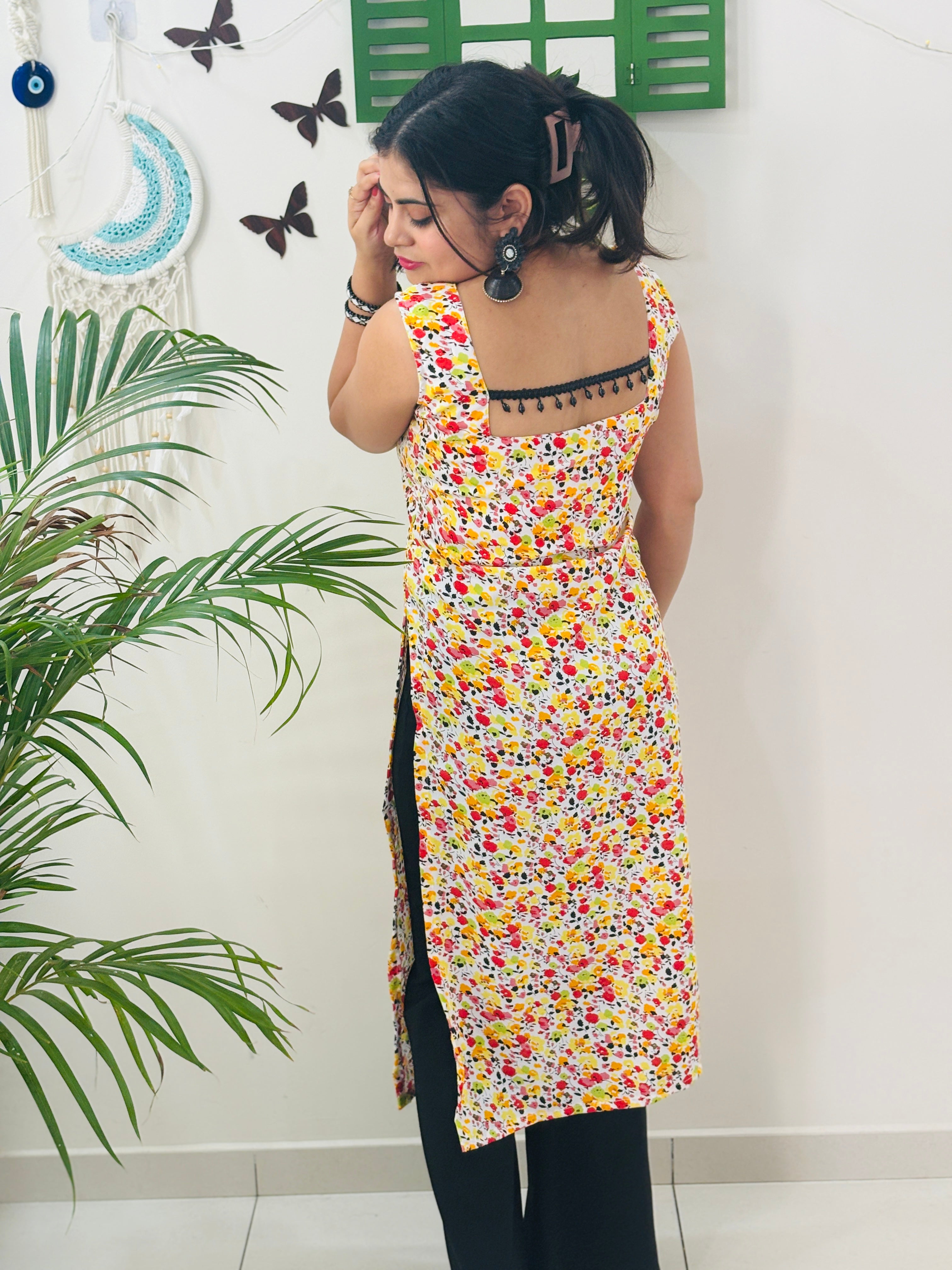 Noir Adaa Sweetheart kurti