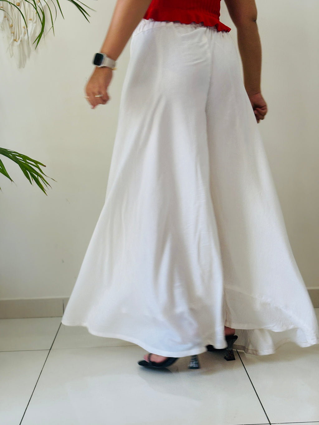 White Cotton Sharara