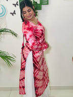 Rosy Tie-Dye Kurti