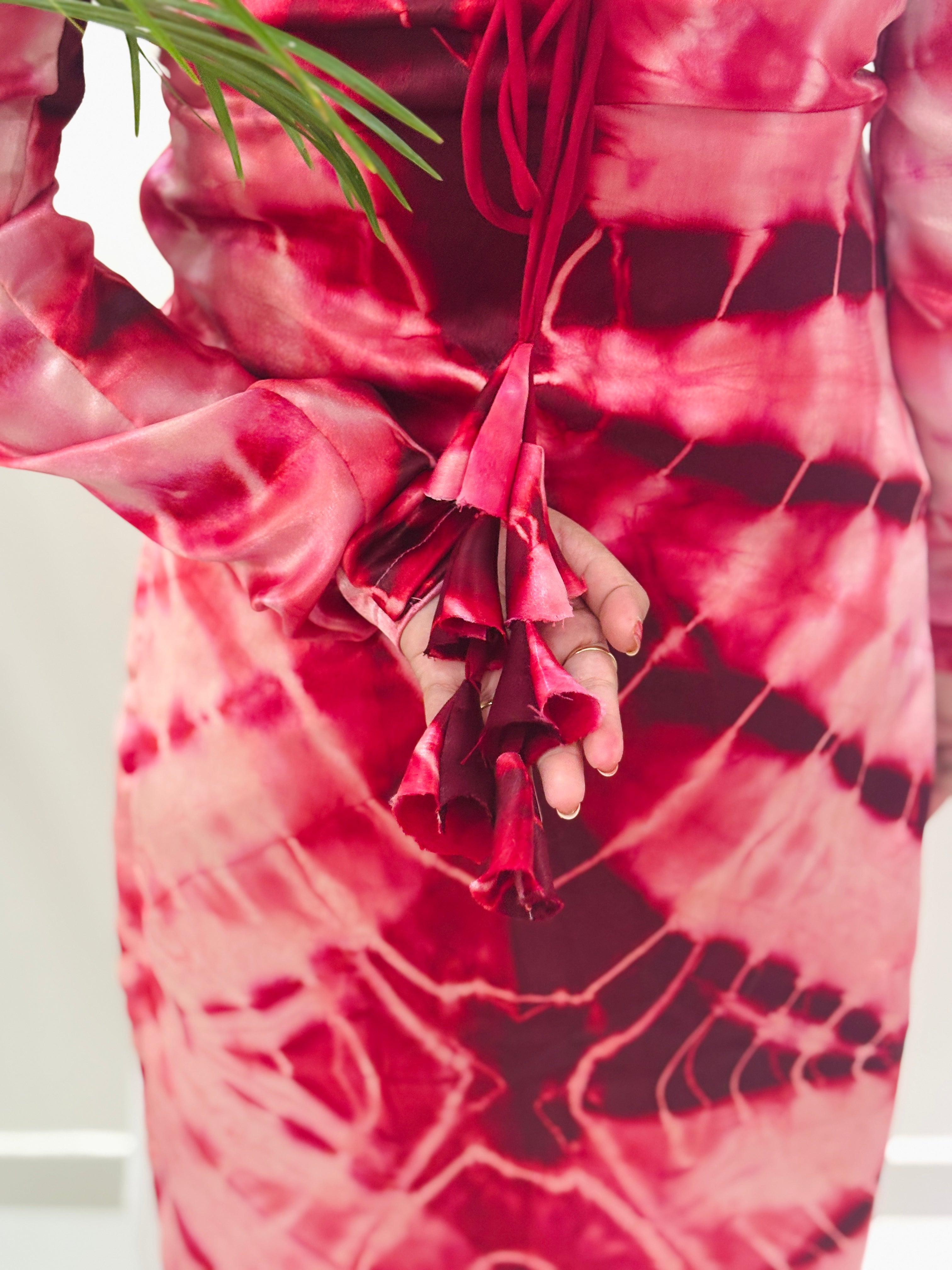 Rosy Tie-Dye Kurti