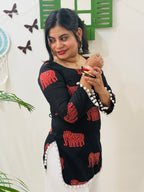 Nyra Black – Laddu Lace Corset Kurti