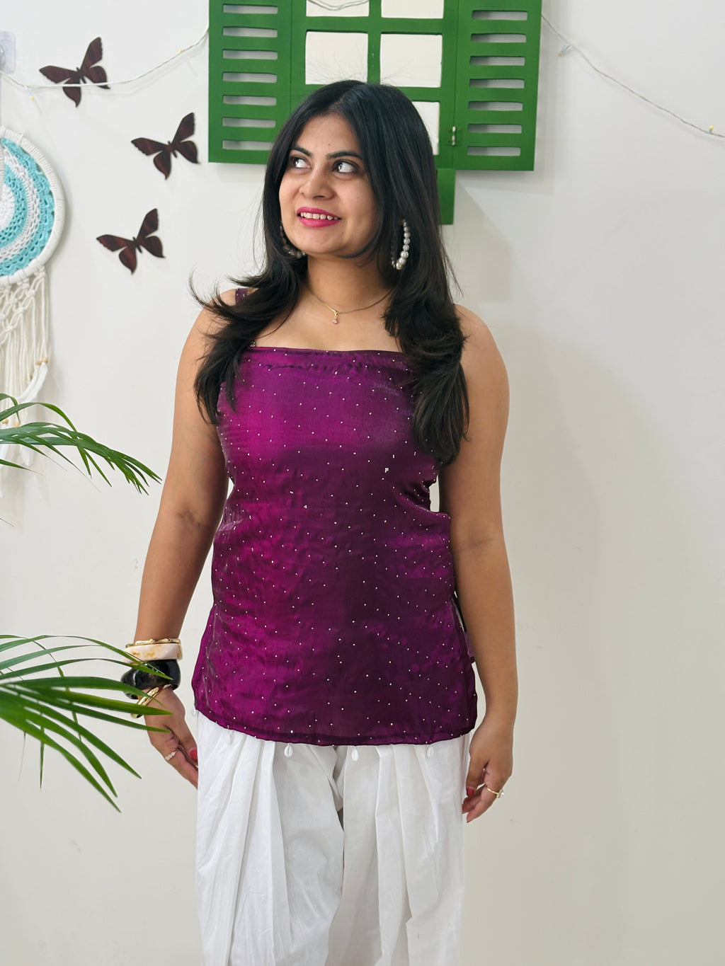 Noori Swarovski Kurti