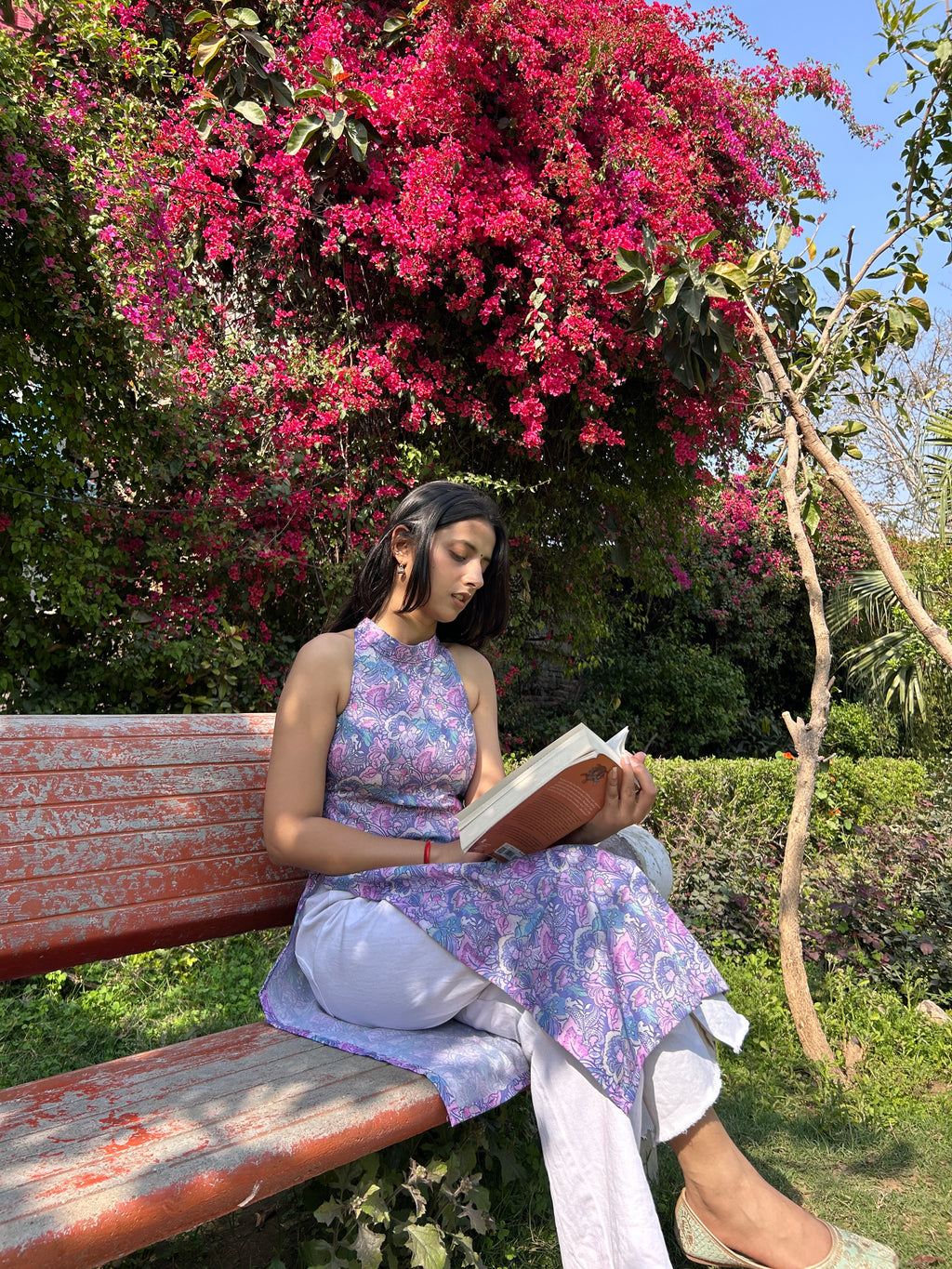 Ira Bloom Halter Kurti