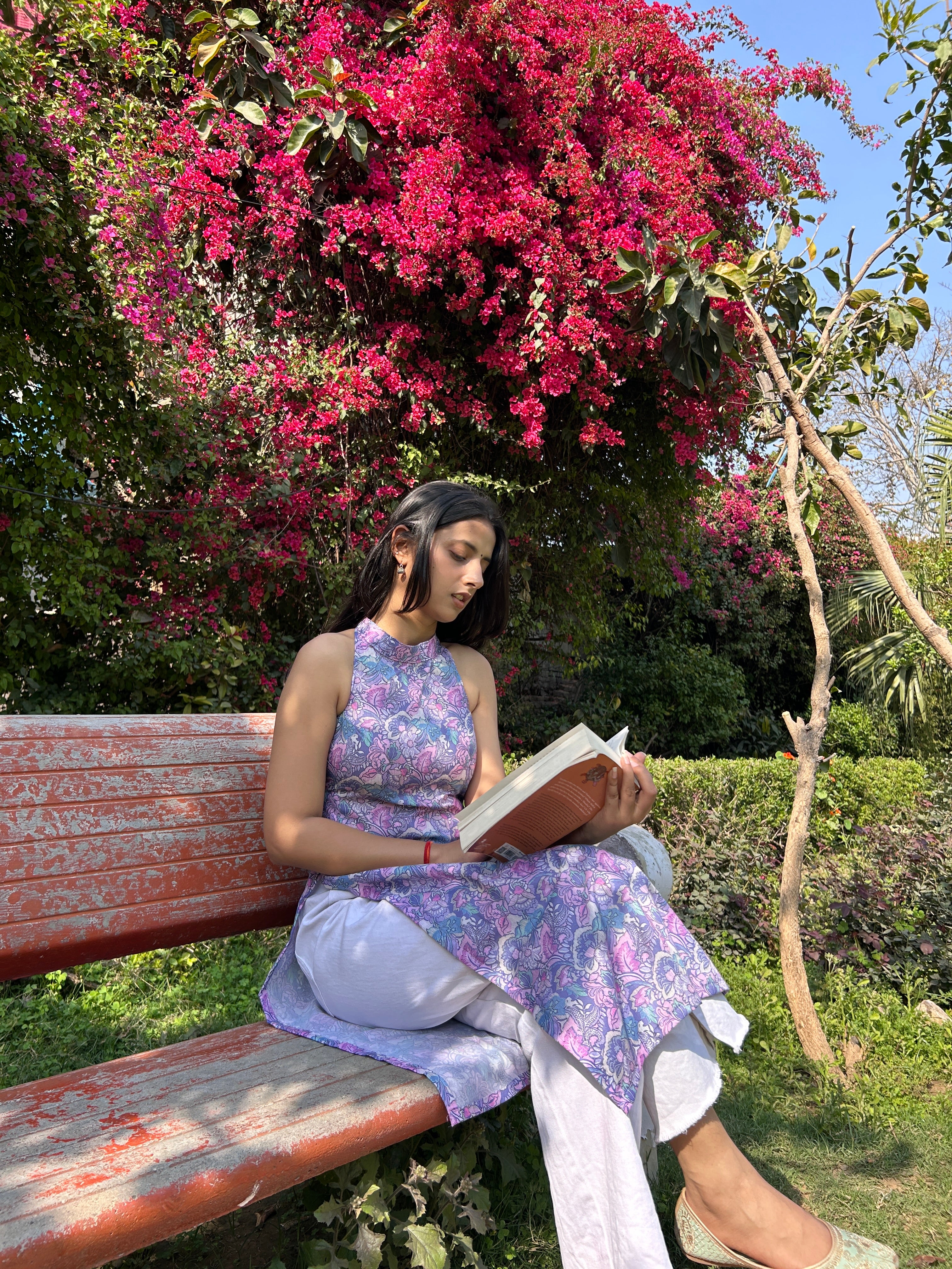 Ira Bloom Halter Kurti