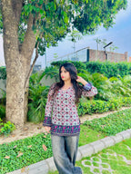Siara Blue Swarovski Kurti