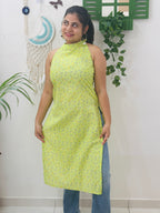 Tia Halter Neck Kurti