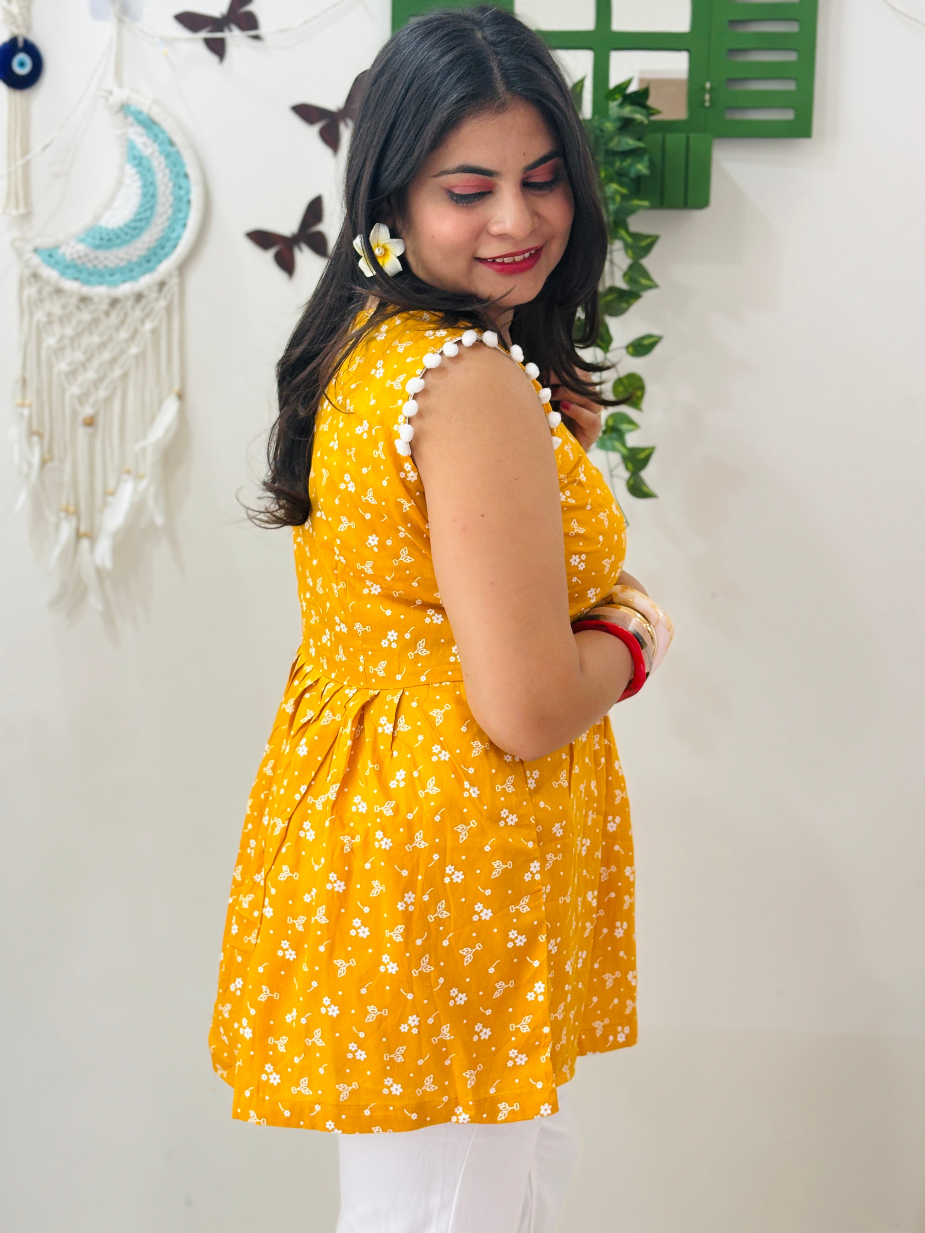 Mili Peplum Kurti