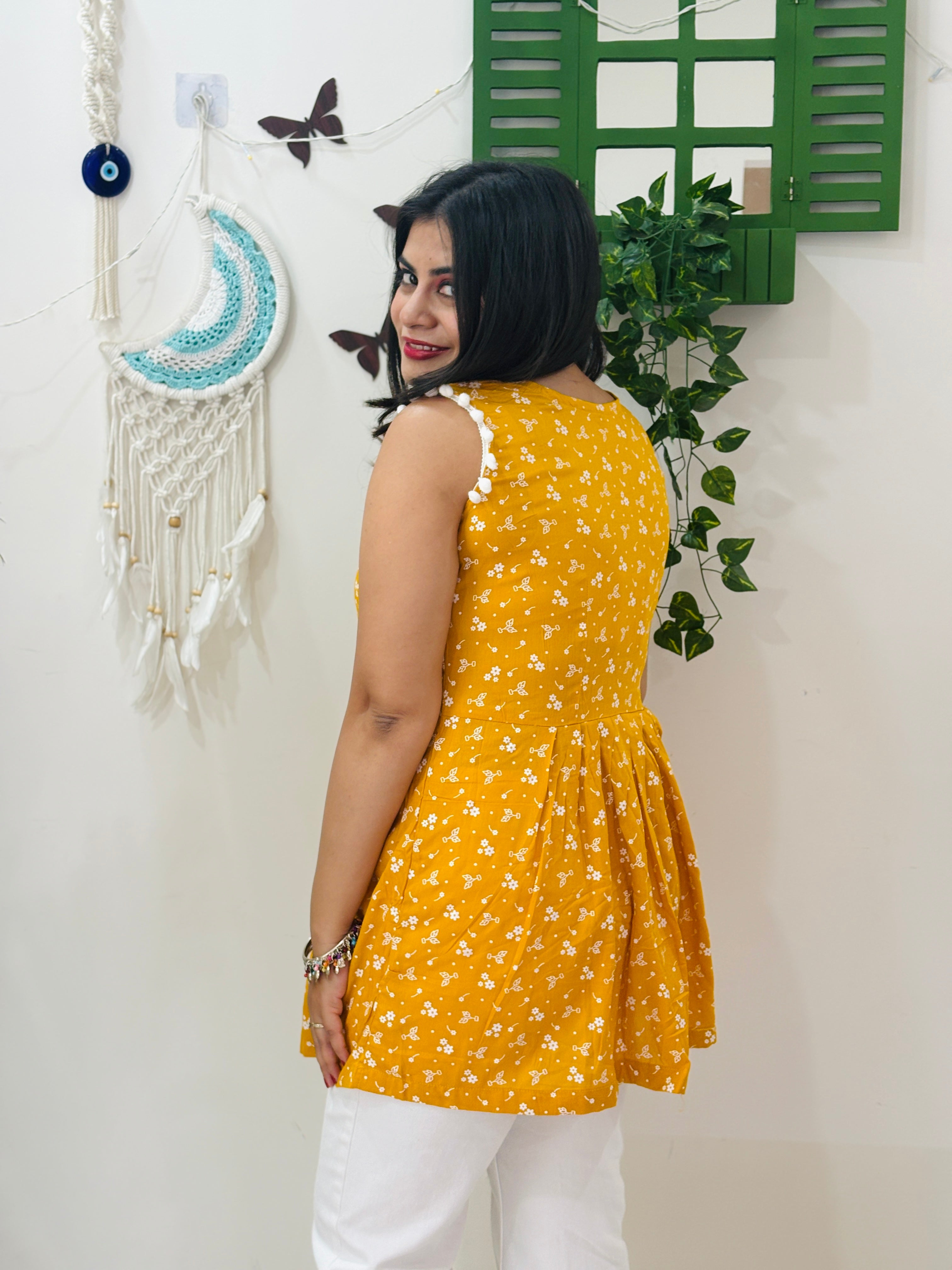 Mili Peplum Kurti