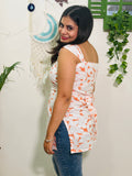 Jiya Orange Bloom Kurti