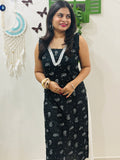 Suhani Shell Lace Kurti - Black