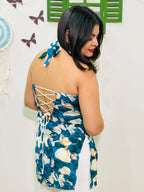 Siara Halter Neck Corset Kurti