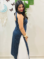 Naira Polka Muse Halter Kurti