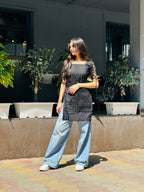 Sanwari Dori Sleeve Kurti