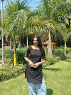 Sanwari Dori Sleeve Kurti
