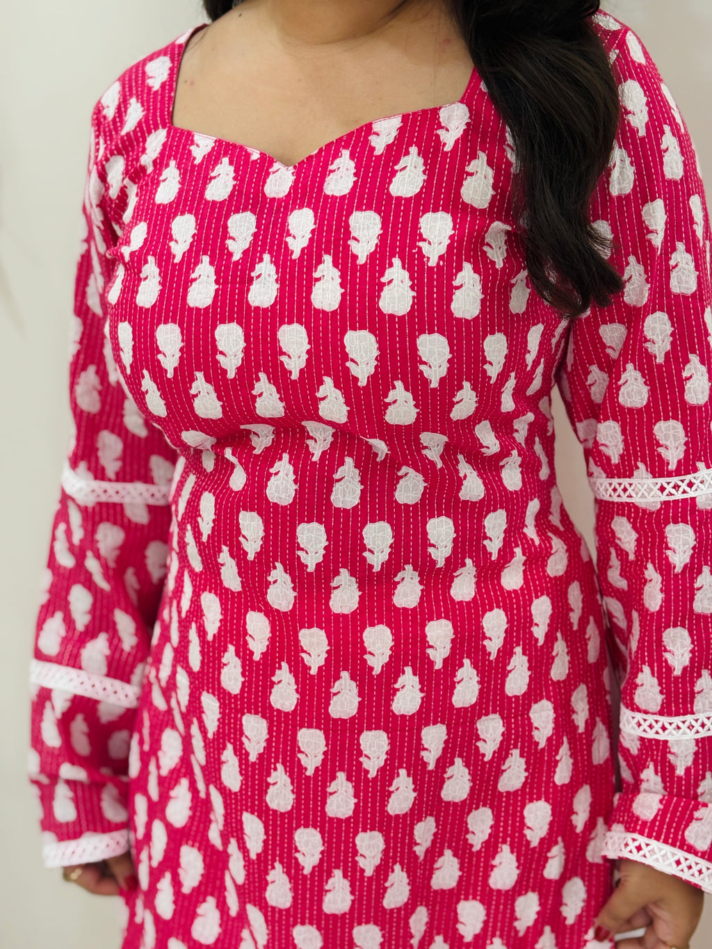 Pihu Bell Sleeve Long Kurti