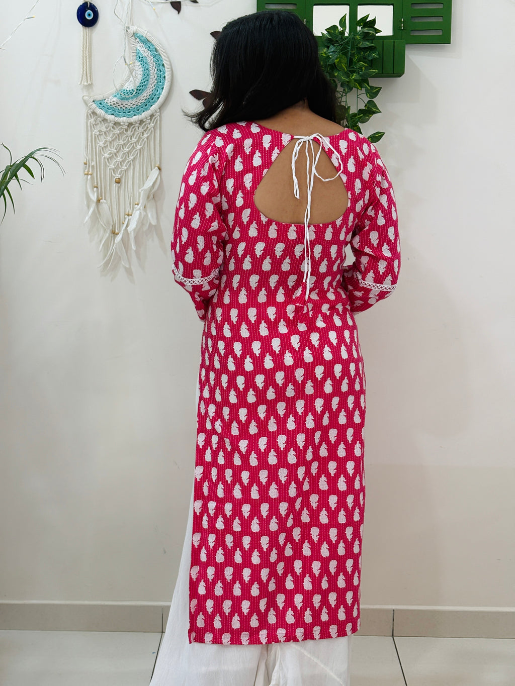 Pihu Bell Sleeve Long Kurti