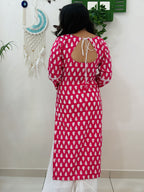 Pihu Bell Sleeve Long Kurti