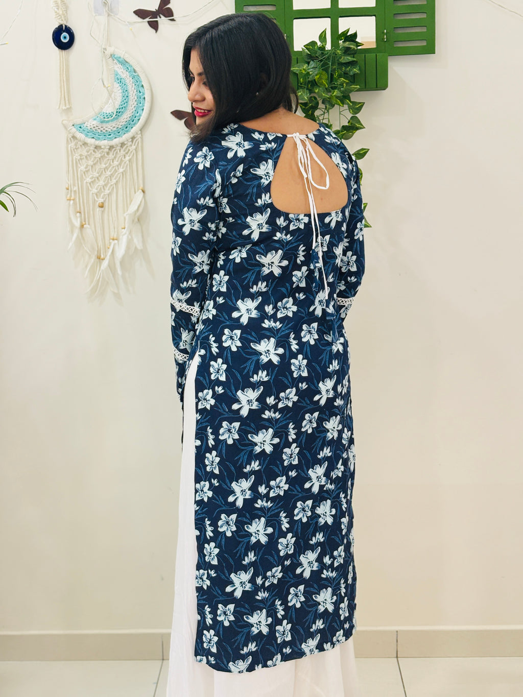 Navya Bell Sleeve Long Kurti