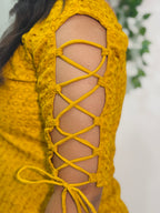 Sunflower Dori Sleeve Kurti 🌻