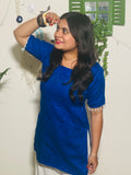 Royal Blue Pearl Kurti