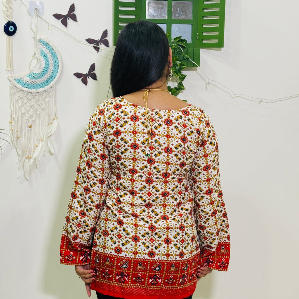 Siara Ruby Swarovski Kurti