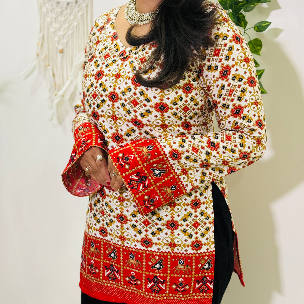 Siara Ruby Swarovski Kurti