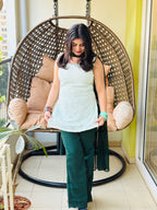Emerald Noor Mirror Lace Suit Set