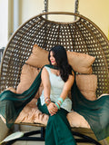Emerald Noor Mirror Lace Suit Set