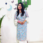 Khushi Floral Lace Kurti